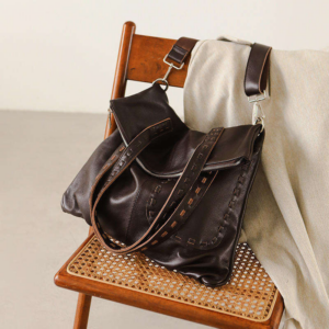 Custom Design Soft Cowhide Leather body Bag