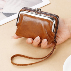 Women’s PU Leather Coin Pouch – Designer Card Holder Wallet