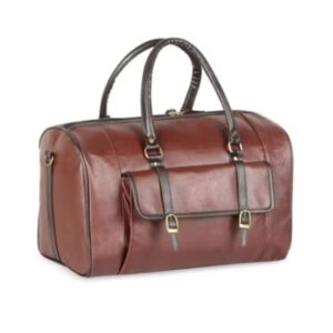 Executive Style Leather Travel-Duffle-Bags