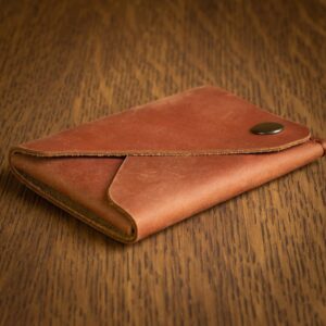 Minimalist Genuine Leather Vintage Credit Card Holder | Slim Coin Purse Wallet