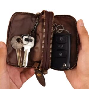 Premium handcrafted leather key pouches designed for secure and everyday use