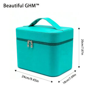Waterproof PU Leather Cosmetic Bag | Private Label Makeup Bag Suppliers