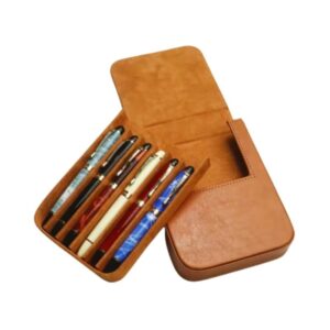 Premium leather pen-cases showcasing durability, elegance, and professional craftsmanship.