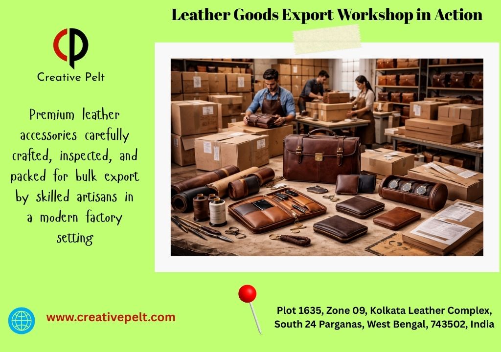 Leather Goods Export Workshop in Action