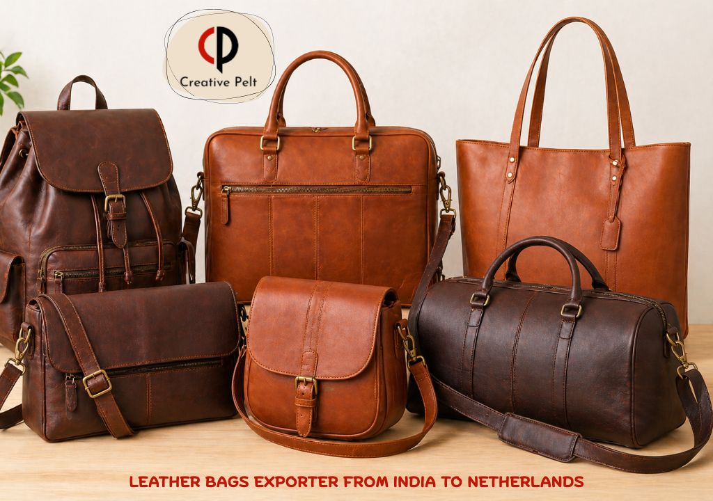 Leather goods exporter from India to Netherlands