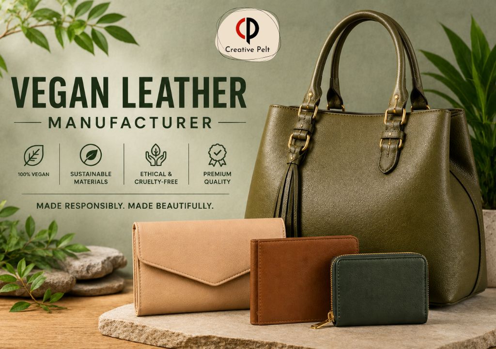 Vegan Leather Wallet Manufacturer in India for Eco-Friendly Fashion Labels